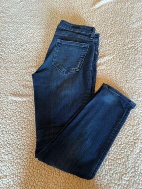 Kut from the Kloth Women's Dark Wash Catherine Boyfriend Jeans 6